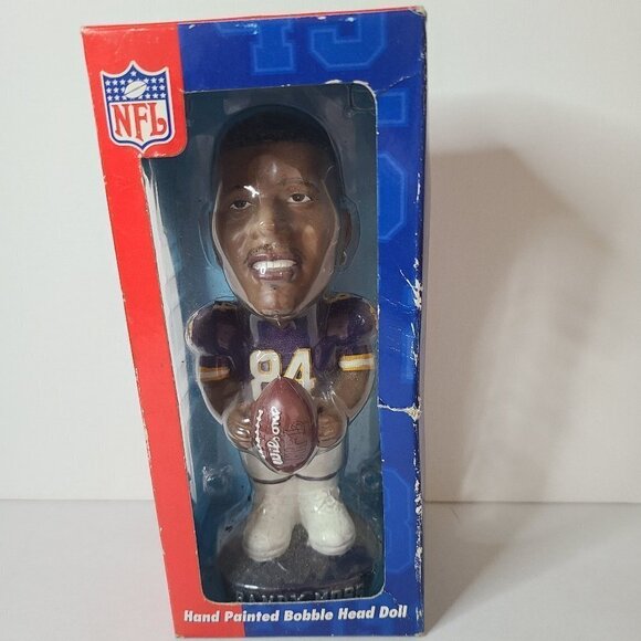 Mn Vikings Randy Moss Collectible Bubble head doll - Picture 1 of 5